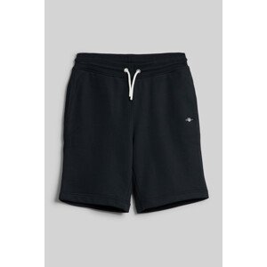 TEPLÁKOVÉ ŠORTKY GANT SHIELD SWEAT SHORTS čierna 170