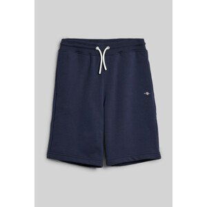 TEPLÁKOVÉ ŠORTKY GANT SHIELD SWEAT SHORTS modrá 134/140