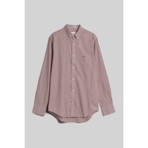 KOŠEĽA GANT REG POPLIN STRIPE SHIRT SYRUP BROWN