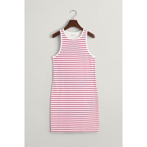 ŠATY GANT STRIPED RIBBED TANK DRESS fialová 146/152