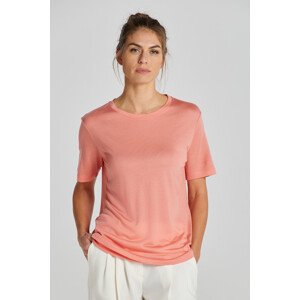 TRIČKO GANT REL DRAPED SS T-SHIRT ružová XS