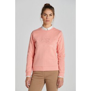 MIKINA GANT REG TONAL SHIELD C-NECK SWEAT ružová S