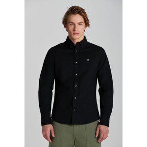 KOŠEĽA GANT SLIM OXFORD STRETCH SHIRT čierna M