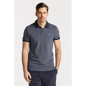 POLOKOŠEĽA GANT 4-COL OXFORD SS PIQUE modrá XXXL