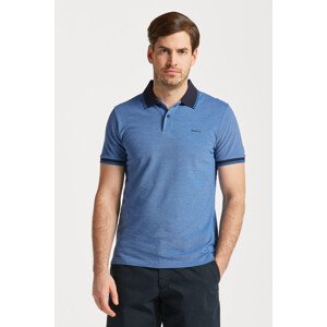 POLOKOŠEĽA GANT 4-COL OXFORD SS PIQUE modrá XXXL