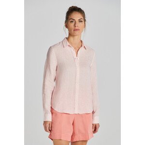 KOŠEĽA GANT REG LINEN STRIPE SHIRT ružová 34