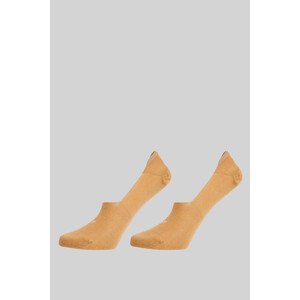 PONOŽKY GANT INVISIBLE SOCKS 2-PACK hnedá 40/42