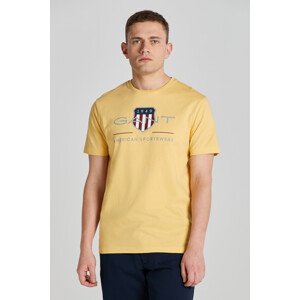 TRIČKO GANT REG ARCHIVE SHIELD SS T-SHIRT žltá L