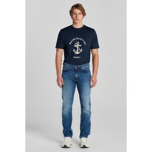 DŽÍNSY GANT REGULAR GANT JEANS modrá 40/34