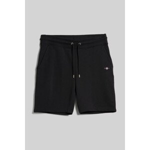 TEPLÁKOVÉ ŠORTKY GANT REG SHIELD SWEAT SHORTS čierna S