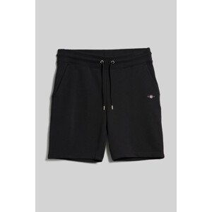 TEPLÁKOVÉ ŠORTKY GANT REG SHIELD SWEAT SHORTS čierna XL