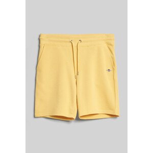 TEPLÁKOVÉ ŠORTKY GANT REG SHIELD SWEAT SHORTS žltá S