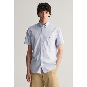 KOŠEĽA GANT REG POPLIN SS SHIRT LIGHT BLUE