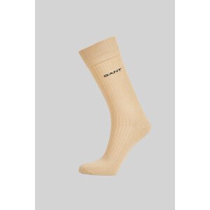 PONOŽKY GANT RIB SOCKS hnedá 43/45