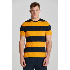 TRIČKO GANT BAR STRIPE SS T-SHIRT žltá XL