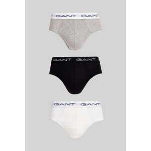 SPODNÁ BIELIZEŇ GANT BRIEF 3-PACK šedá XL