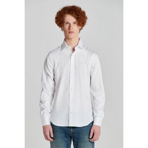 KOŠEĽA GANT SLIM SATEEN SHIRT WHITE