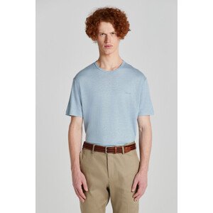 TRIČKO GANT LINEN SS T-SHIRT modrá S