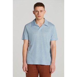 POLOKOŠEĽA GANT LINEN SS POLO DOVE BLUE