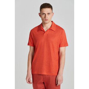 POLOKOŠEĽA GANT LINEN SS POLO oranžová M