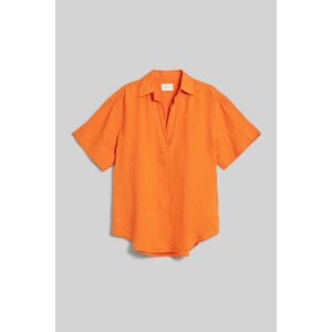 KOŠEĽA GANT REL LINEN POPOVER SS SHIRT oranžová 34