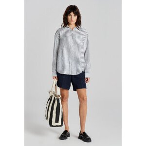 KOŠEĽA GANT REL STRIPED LINEN SHIRT modrá 34