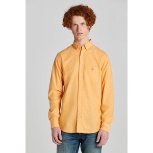 KOŠEĽA GANT REG COTTON LINEN SHIRT žltá XL