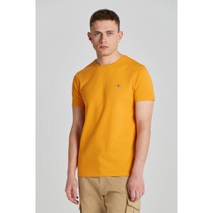 TRIČKO GANT SLIM PIQUE SS T-SHIRT žltá S