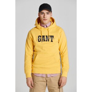 MIKINA GANT ARCH SCRIPT HOODIE žltá M