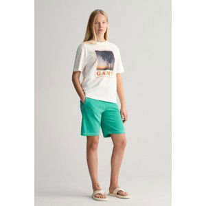 TEPLÁKOVÉ ŠORTKY GANT SUNFADED SWEAT SHORTS modrá 146/152