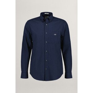 KOŠEĽA GANT REG MICRO PRINT SHIRT modrá M