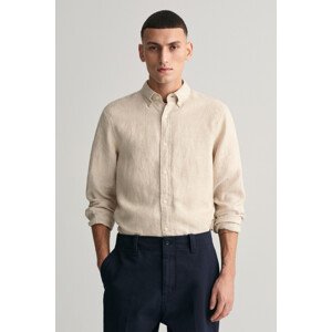 KOŠEĽA GANT SLIM LINEN SHIRT žltá S