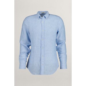 KOŠEĽA GANT SLIM LINEN SHIRT modrá S