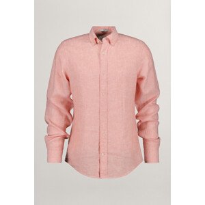 KOŠEĽA GANT SLIM LINEN SHIRT PEACHY PINK