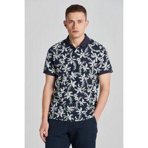 POLOKOŠEĽA GANT PALM LEI PRINT SS POLO modrá L