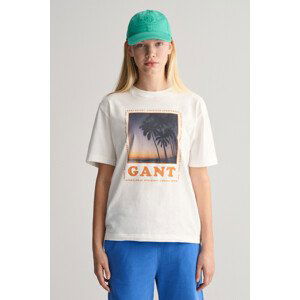 TRIČKO GANT GANT RESORT RELAXED T-SHIRT biela 170