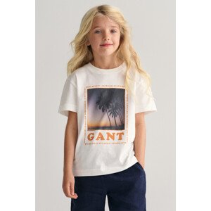 TRIČKO GANT GANT RESORT RELAXED T-SHIRT biela 98/104