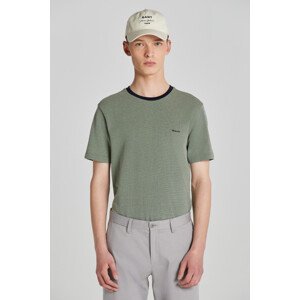 TRIČKO GANT 4-COL OXFORD SLIM SS T-SHIRT zelená L