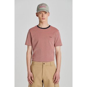 TRIČKO GANT 4-COL OXFORD SLIM SS T-SHIRT ružová M