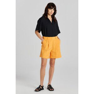 ŠORTKY GANT STRETCH LINEN TAILORING SHORTS žltá 34