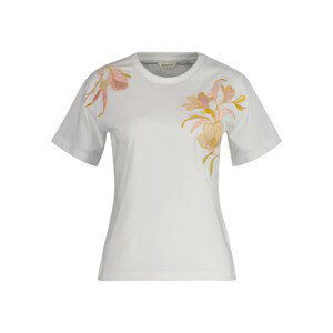 TRIČKO GANT REG MAGNOLIA EMBROIDERY SS T-SHIRT biela S