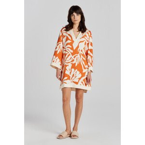 ŠATY GANT REL PALM PRINT CAFTAN oranžová 32