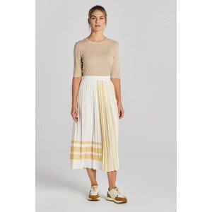 SUKŇA GANT REG STRIPED PLEATED SKIRT biela 36