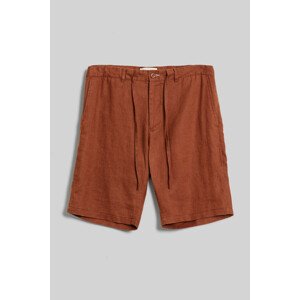 ŠORTKY GANT RELAXED LINEN DS SHORTS hnedá S