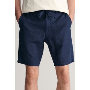 ŠORTKY GANT RELAXED LINEN DS SHORTS MARINE