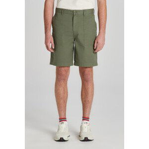 ŠORTKY GANT REG COT/LINEN SURPLUS SHORT zelená 38