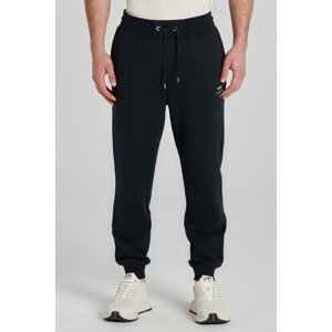 TEPLÁKY GANT LOGO SCRIPT JERSEY PANTS čierna M