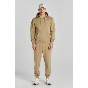 TEPLÁKY GANT LOGO SCRIPT JERSEY PANTS DRIED KHAKI