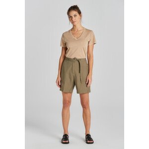 ŠORTKY GANT REL TIE WAIST SHORTS hnedá 34