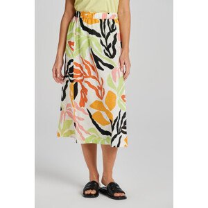 SUKŇA GANT REL MID PALM PRINT LINEN SKIRT žltá 42